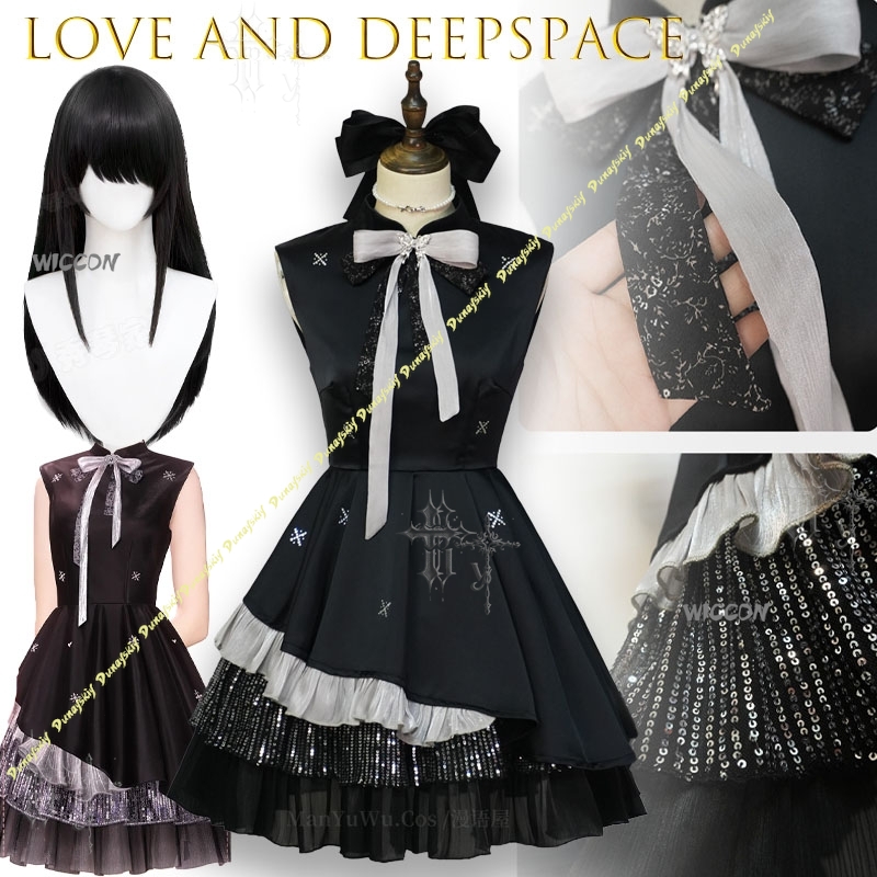 Anime Cosplay Couple - Love And Deepspace MC Kleurrijke Prelude
