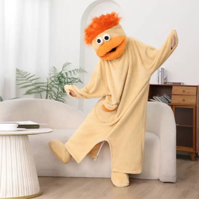 Anime Cosplay Couple - Leuke Cartoon Grote Mond Monster Grappige