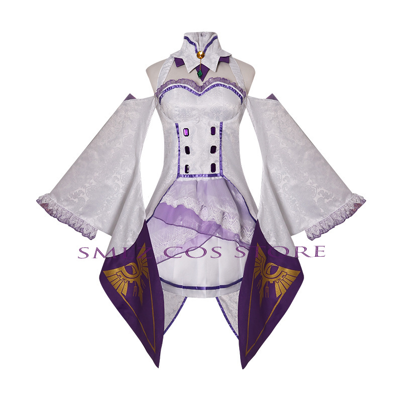 Emilia Cosplay Anime Re Zero K - Anime Cosplay Ladies recensie en prijs