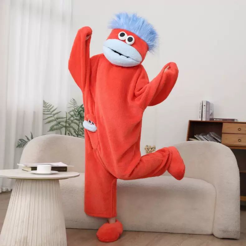 Leuke Cartoon Grote Mond Monst - Anime Cosplay Couple recensie en prijs