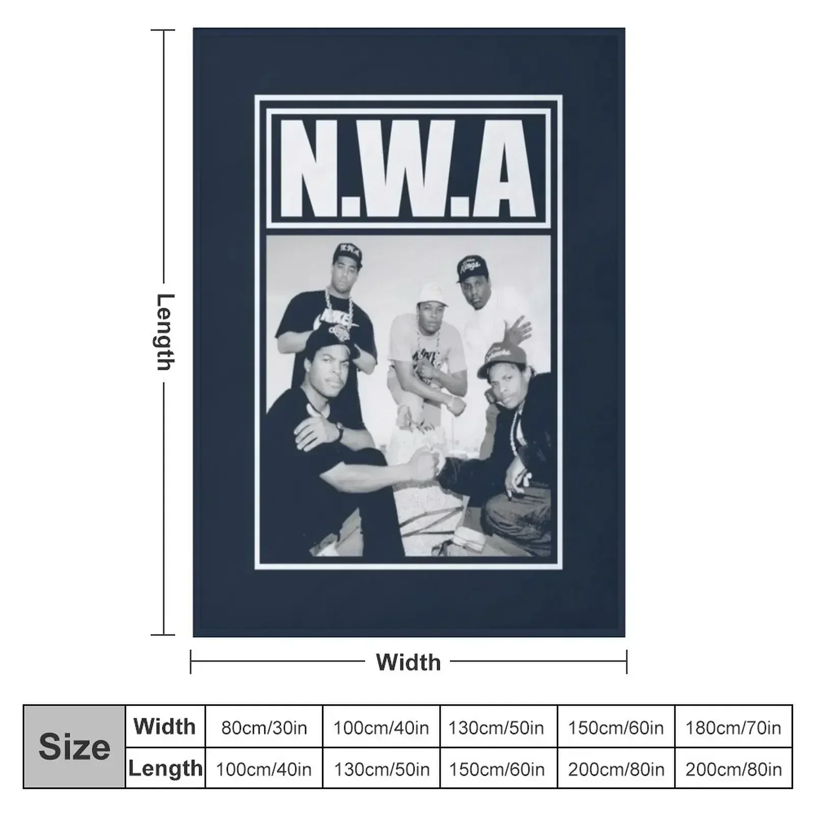 NWA GANGSTA Plaiddeken cosplay - Anime Cosplay Idea recensie en prijs