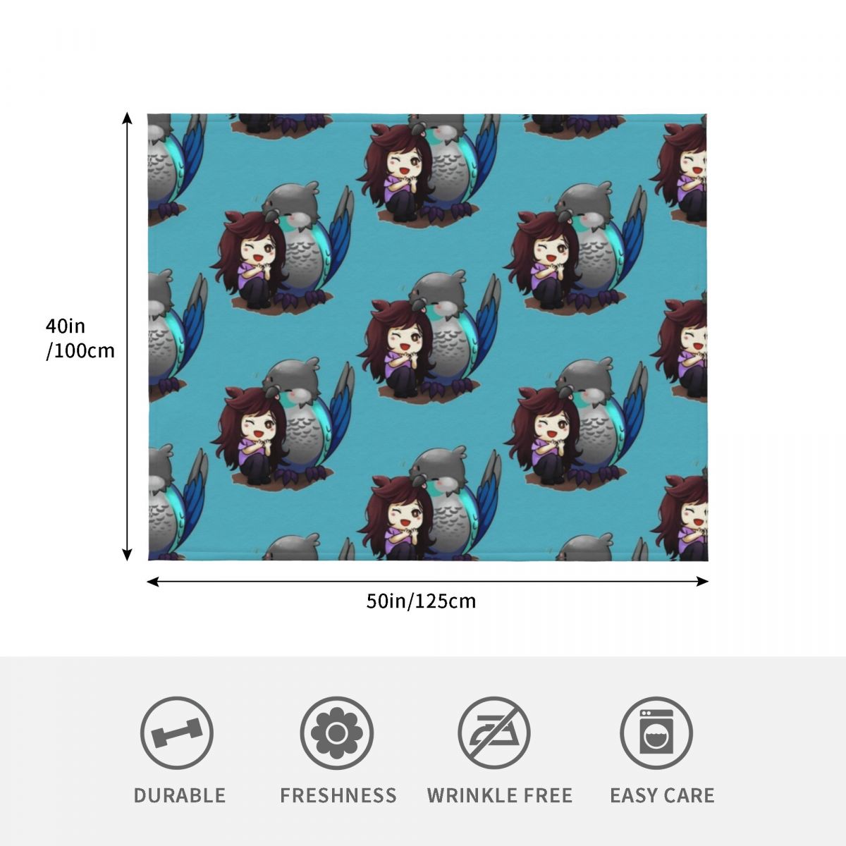 Love Bird Throw Deken cosplay  - Anime Cosplay Idea recensie en prijs